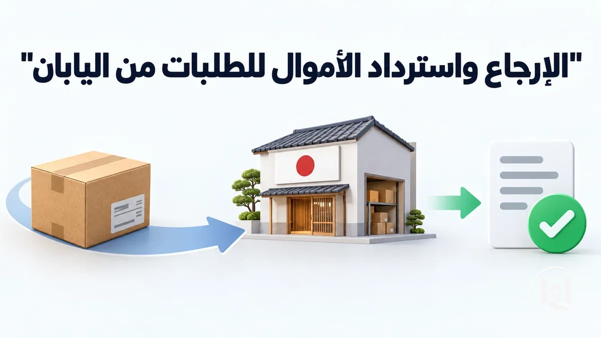 خطوات إرجاع طلب عبر الإنترنت من اليابان واسترداد أمواله