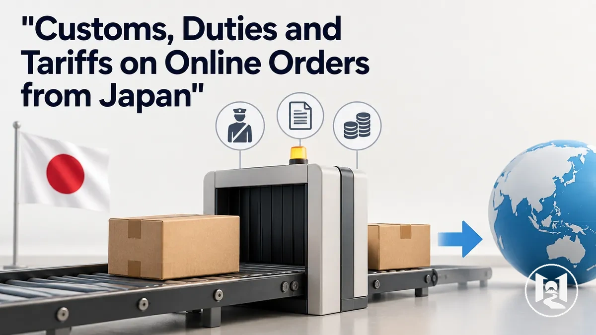 Customs, duties and tariffs applied to an online order from Japan
