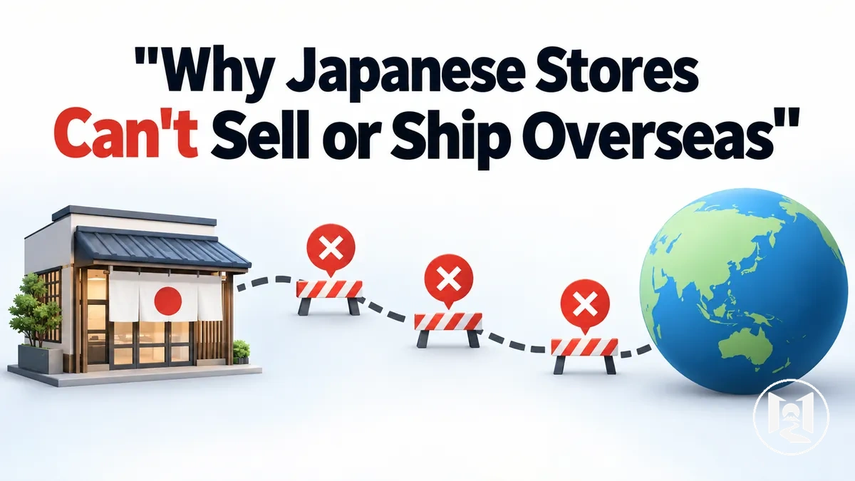 Common reasons a Japanese online store cannot fulfil an overseas order
