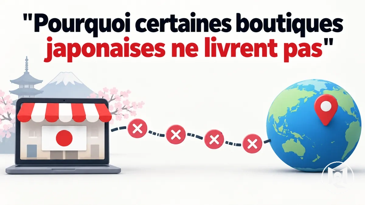 Raisons courantes empêchant une boutique en ligne japonaise de traiter une commande internationale