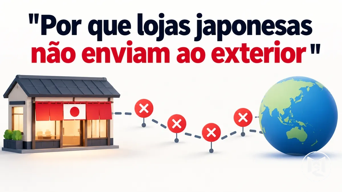 Motivos comuns que impedem uma loja online japonesa de atender um pedido internacional